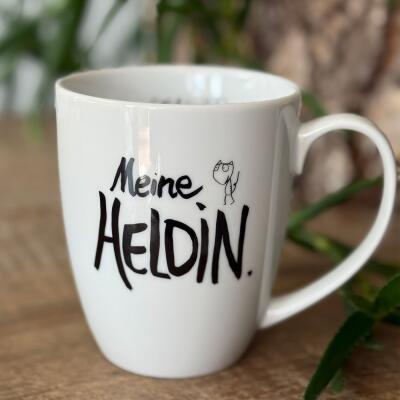Tasse - Becher  "Meine Heldin" -  eDITION GUTE GEISTER
