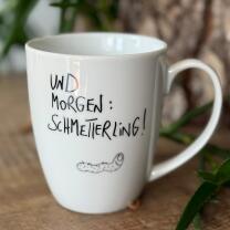 Tasse - Becher  "Schmetterling" -  eDITION GUTE...