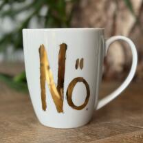 Tasse - Becher Gold  "Nö" -  eDITION GUTE...