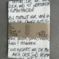 Geschirrtuch  "Dein Zuhause" -  eDITION GUTE...