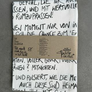 Geschirrtuch  "Dein Zuhause" -  eDITION GUTE GEISTER