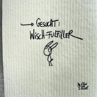 Wischtücher 3er-Set  "Spül-Date" -  eDITION GUTE GEISTER