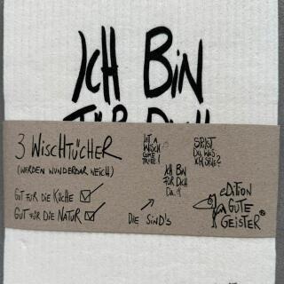 Wischtücher 3er-Set  "Schaumglück" -  eDITION GUTE GEISTER