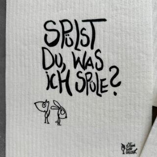 Wischtücher 3er-Set  "Schaumglück" -  eDITION GUTE GEISTER