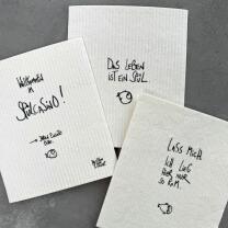 Wischtücher 3er-Set  "Spülcasino" -...