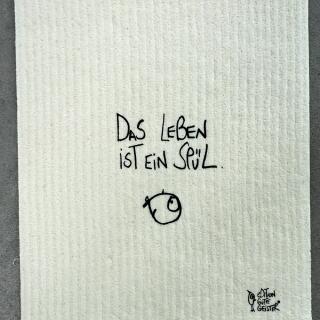 Wischtücher 3er-Set  "Spülcasino" -  eDITION GUTE GEISTER