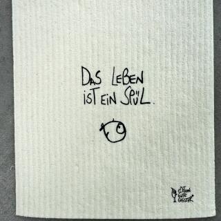 Wischtücher 3er-Set  "Fisch-Weisheiten" -  eDITION GUTE GEISTER