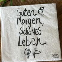 Servietten  "Schönes Leben" -  eDITION...