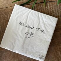 Servietten  "Alles schöner" -  eDITION...