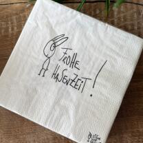 Servietten  "Hasenzeit" -  eDITION GUTE GEISTER