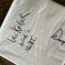 Servietten  "Leckerer wirds nicht" -  eDITION...