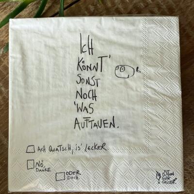 Servietten  "Auftauen" -  eDITION GUTE GEISTER