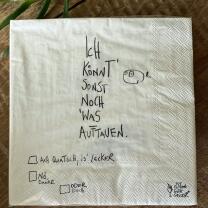Servietten  "Auftauen" -  eDITION GUTE GEISTER