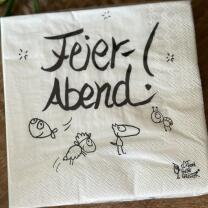 Servietten  "Feier-Abend" -  eDITION GUTE GEISTER
