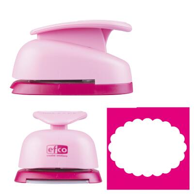 Efco Motivlocher - Stanzer - Oval gezahnt XXL ~ 6,3 x 4,7 cm