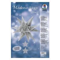 Ursus Modena - Stern Set "Stars" silber 35,5 cm Metallic-Effekt (34650000)