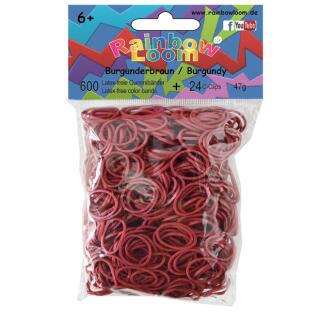 Rainbow Loom® Burgunderbraun Opaque