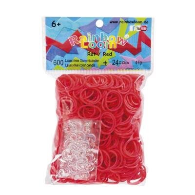 Rainbow Loom® Rot Opaque