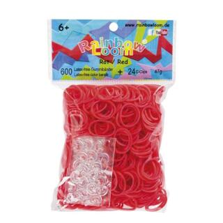 Rainbow Loom® Rot Opaque