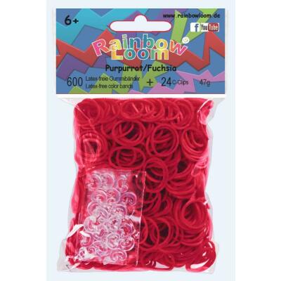 Rainbow Loom® Purpurrot / Fuchsia Opaque