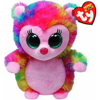 TY 36719 - Holly - Igel mit Glitzeraugen, 15 cm, bunt