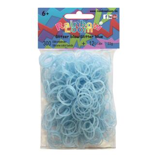 Rainbow Loom® Glitzer blau