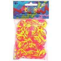 Rainbow Loom® gelb-pink