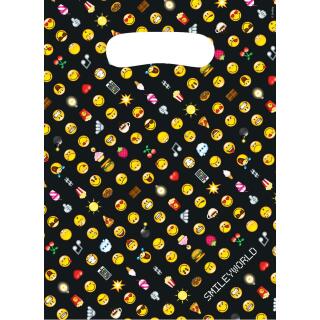 Smiley Emoticons - Partytüten, 8 Stück