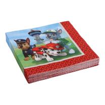 Paw Patrol - 20 Servietten 33 x 33 cm