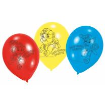 Paw Patrol - Luftballons (1), 6 Stück