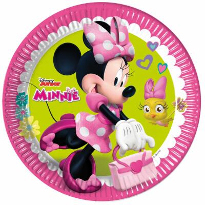 Minnie Mouse - Minnie Happy Helpers - Pappteller, 8 Stück