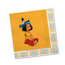 52-teiliges Party-Set - Indianer Yakari - Teller Becher Servietten für 16  Kinder