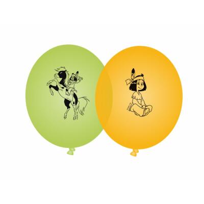 Indianer Yakari Party - Luftballons, 8 Stück