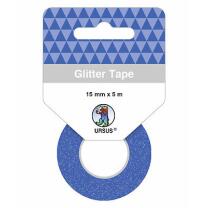 Ursus Glitter tape Glitzerband Klebeband 15 mm x 5 m * Auswahl königsblau (17)