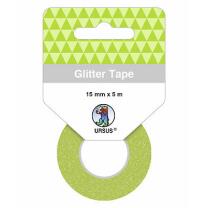 Ursus Glitter tape Glitzerband Klebeband 15 mm x 5 m * Auswahl hellgrün (18)