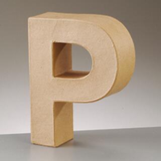 PappArt Buchstaben Zahlen, & und @ aus Pappe  17,5 cm hoch *Auswahl P