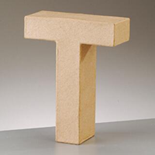 PappArt Buchstaben Zahlen, & und @ aus Pappe  17,5 cm hoch *Auswahl T