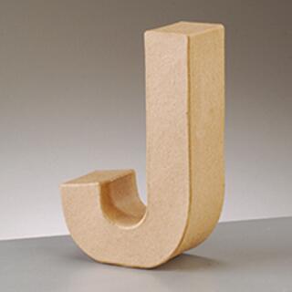 PappArt Buchstaben Zahlen, & und @ aus Pappe  17,5 cm hoch *Auswahl J
