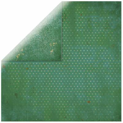 Scrapbooking Papier BoBunny Vintage 30,5 x 30,5 cm - Auswahl 444 tannengrün Vintage doubledot