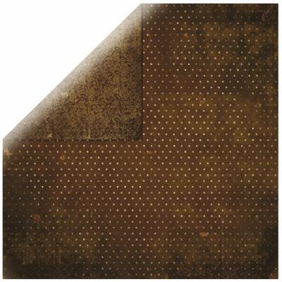 Scrapbooking Papier BoBunny Vintage 30,5 x 30,5 cm - Auswahl 542 schokolade Vintage doubledot