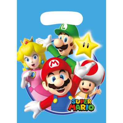 Super Mario Partytüten, 8 Stück