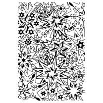 Efco (280) clear stamps Stempel Set - Sterne