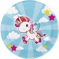 52-teiliges Party-Set Einhorn (Folat) - Unicorn - Teller...