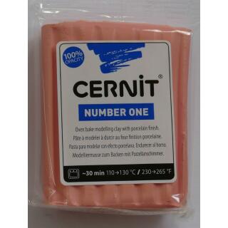 Cernit Polymer - Modelliermasse Number One, 56 g - Auswahl aus 40 Farben 476 / englisch rosa