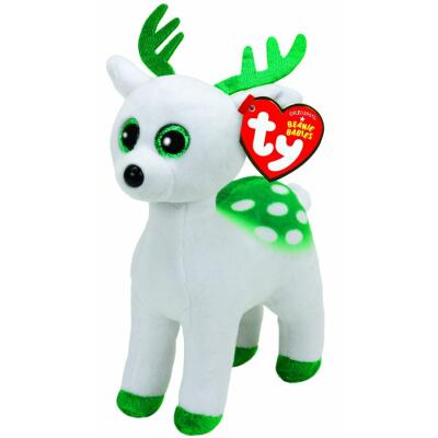 TY Beanie Babies  37237 - Rentier Peppermint 15 cm X-Mas