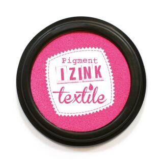 Aladine IZINK Pigment Textil Stempelkissen - Auswahl dahlia - pink