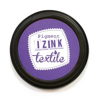 Aladine IZINK Pigment Textil Stempelkissen - Auswahl grenache - flieder