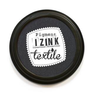 Aladine IZINK Pigment Textil Stempelkissen - Auswahl khol - schwarz