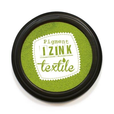 Aladine IZINK Pigment Textil Stempelkissen - Auswahl absinthe - grün