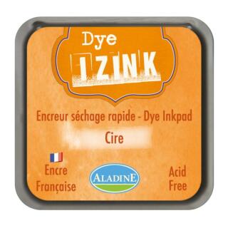 Aladine IZINK Dye Stempelkissen - Auswahl 16 / cire - orange